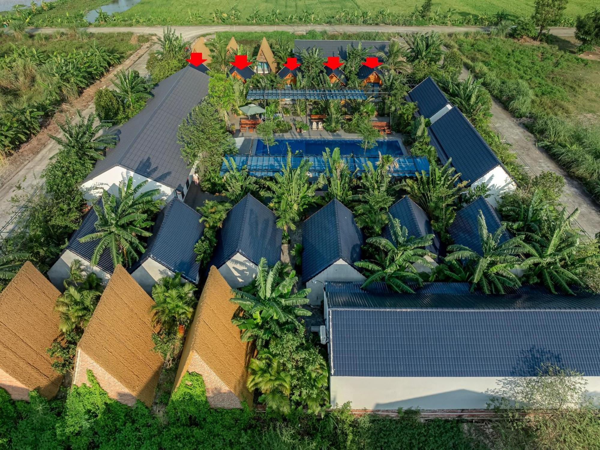 Tam Coc Forest Banana Retreat & Spa Ninh Bình Ngoại thất bức ảnh